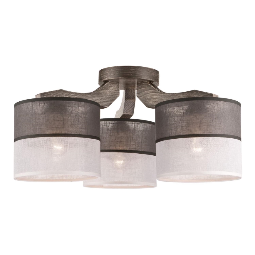Żyrandol natynkowy ANDREA 3xE27/60W/230V