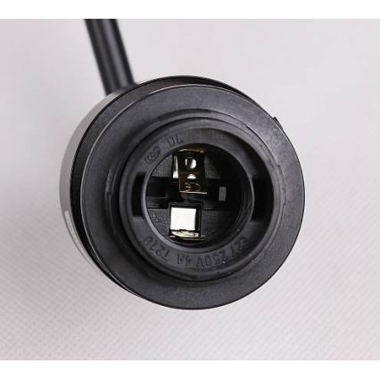 Żyrandol natynkowy ANDY 3xE27/40W/230V szary/złoty/czarny