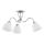 Żyrandol natynkowy ARIEL 3xE27/15W/230V chrom błyszczący