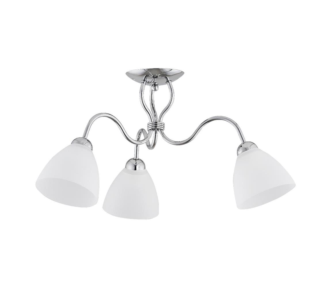 Żyrandol natynkowy ARIEL 3xE27/15W/230V chrom