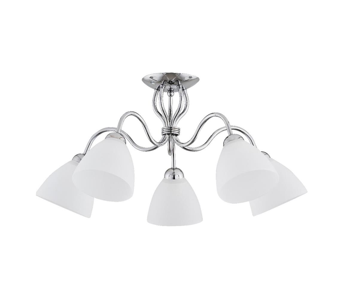 Żyrandol natynkowy ARIEL 5xE27/15W/230V chrom