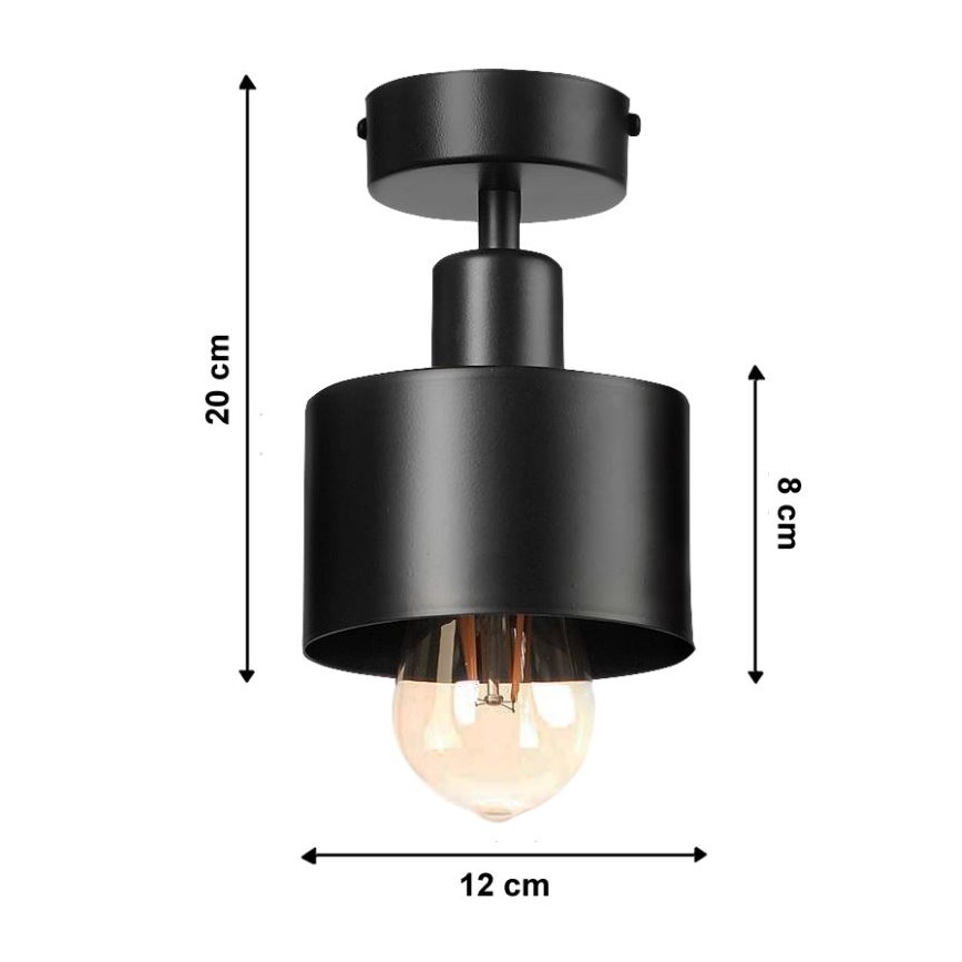 Żyrandol natynkowy BODO 1xE27/60W/230V