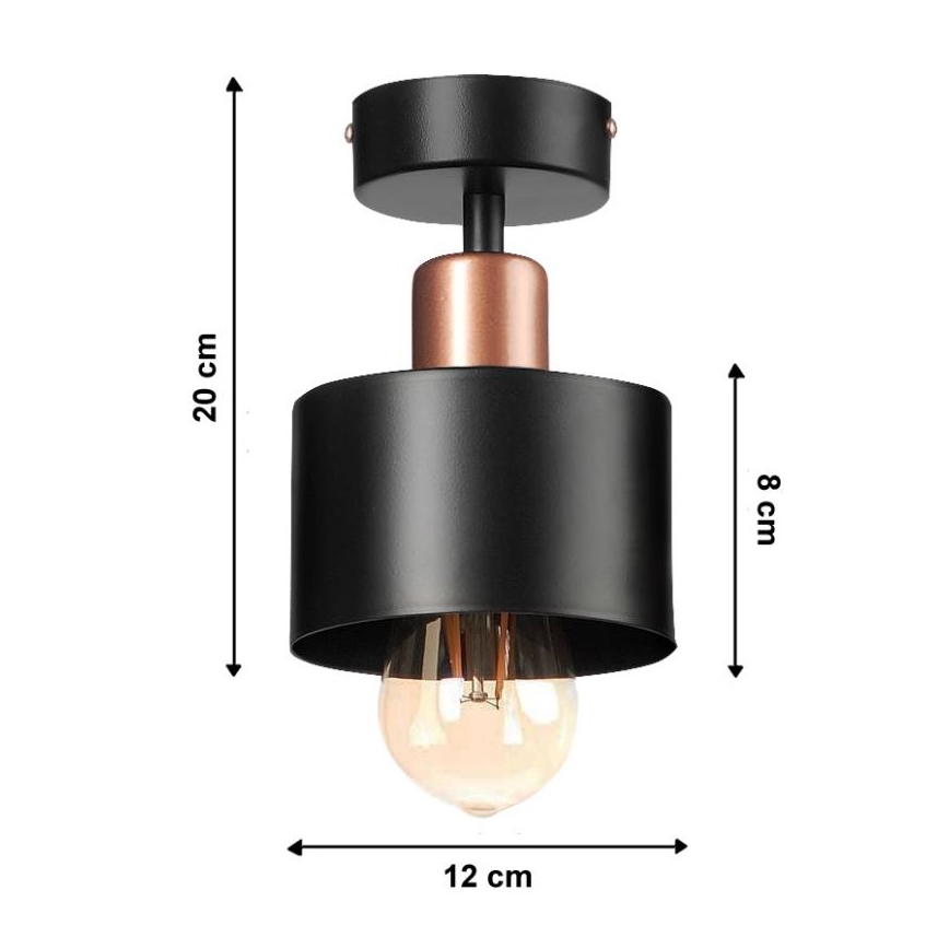 Żyrandol natynkowy BODO 1xE27/60W/230V