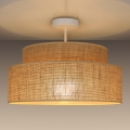 Żyrandol natynkowy BOHO 1xE27/60W/230V beżowy