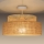 Żyrandol natynkowy BOHO 1xE27/60W/230V rattan