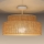 Żyrandol natynkowy BOHO 1xE27/60W/230V śr. 40 cm beżowy