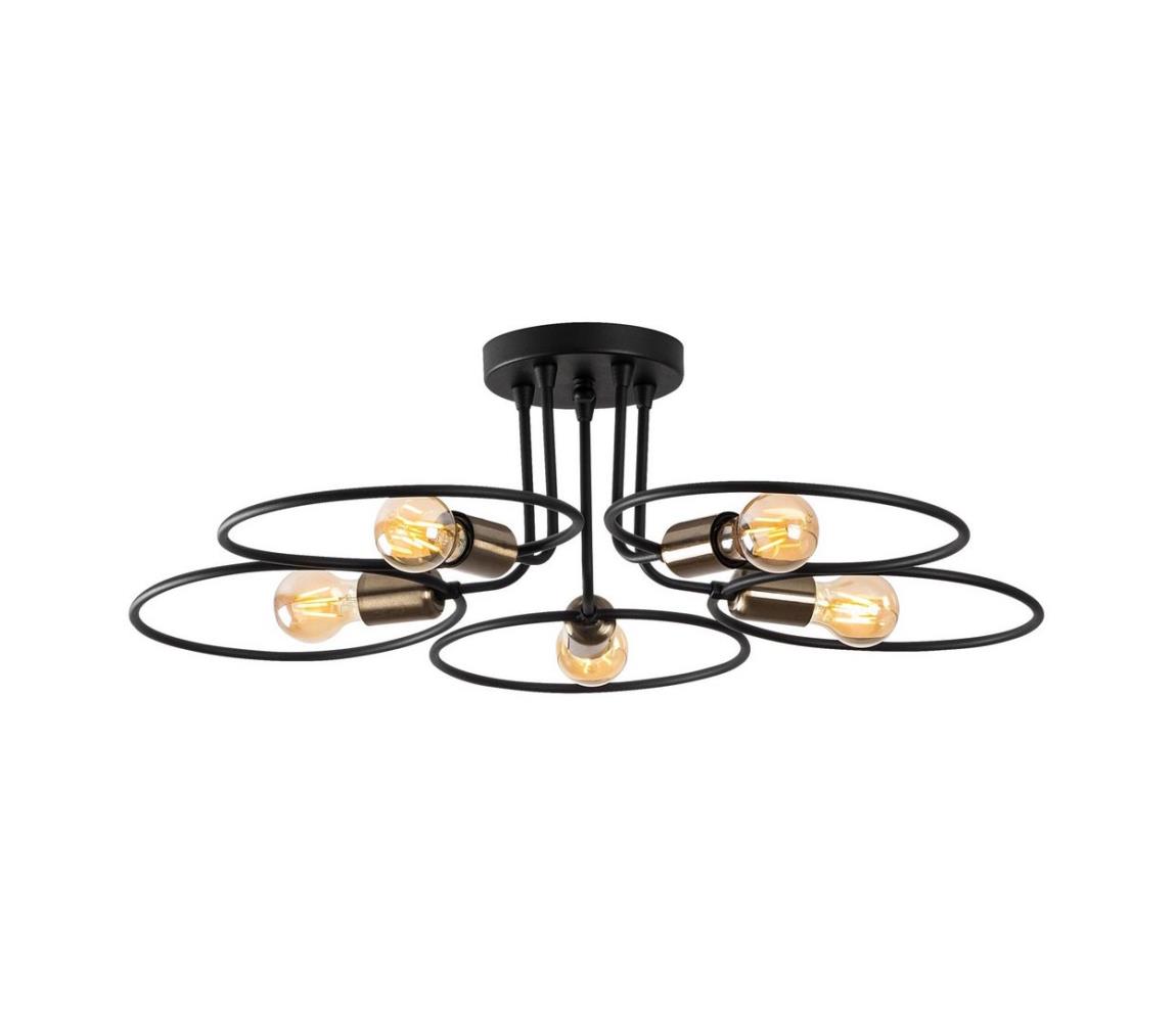 Żyrandol natynkowy CIRCLE 5xE27/40W/230V