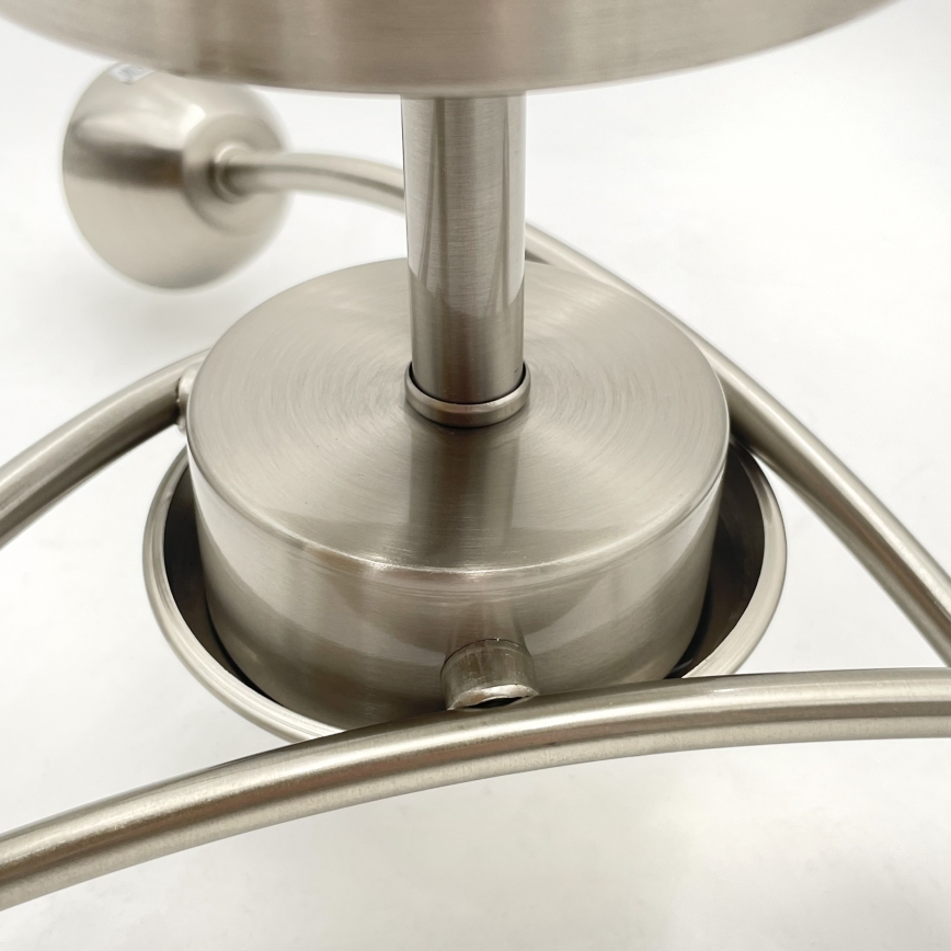 Żyrandol natynkowy DONNA 3xE27/60W/230V nikiel