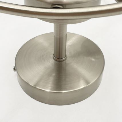 Żyrandol natynkowy DONNA 3xE27/60W/230V nikiel