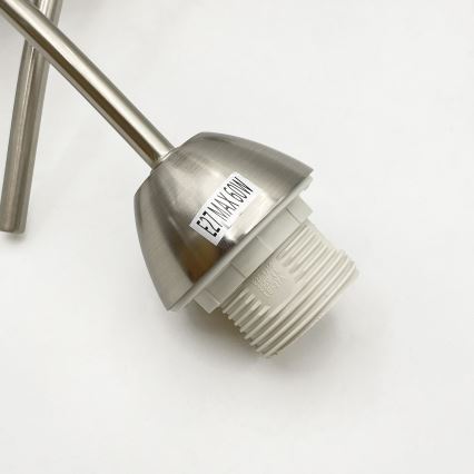 Żyrandol natynkowy DONNA 3xE27/60W/230V nikiel