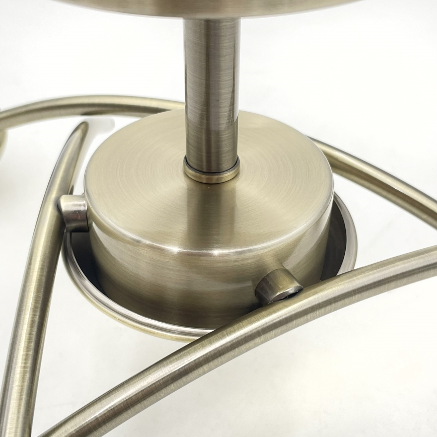 Żyrandol natynkowy DONNA 3xE27/60W/230V patyna