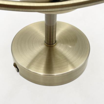 Żyrandol natynkowy DONNA 3xE27/60W/230V patyna