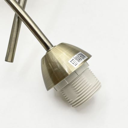 Żyrandol natynkowy DONNA 3xE27/60W/230V patyna