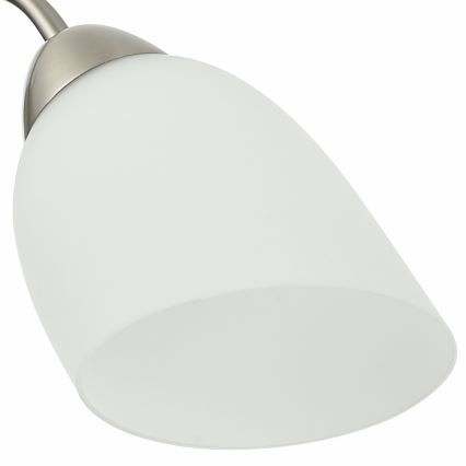Żyrandol natynkowy DONNA 5xE27/60W/230V nikiel