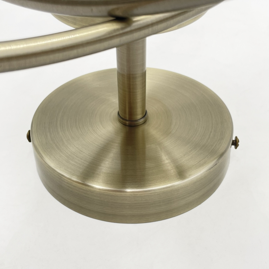 Żyrandol natynkowy DONNA 5xE27/60W/230V patyna