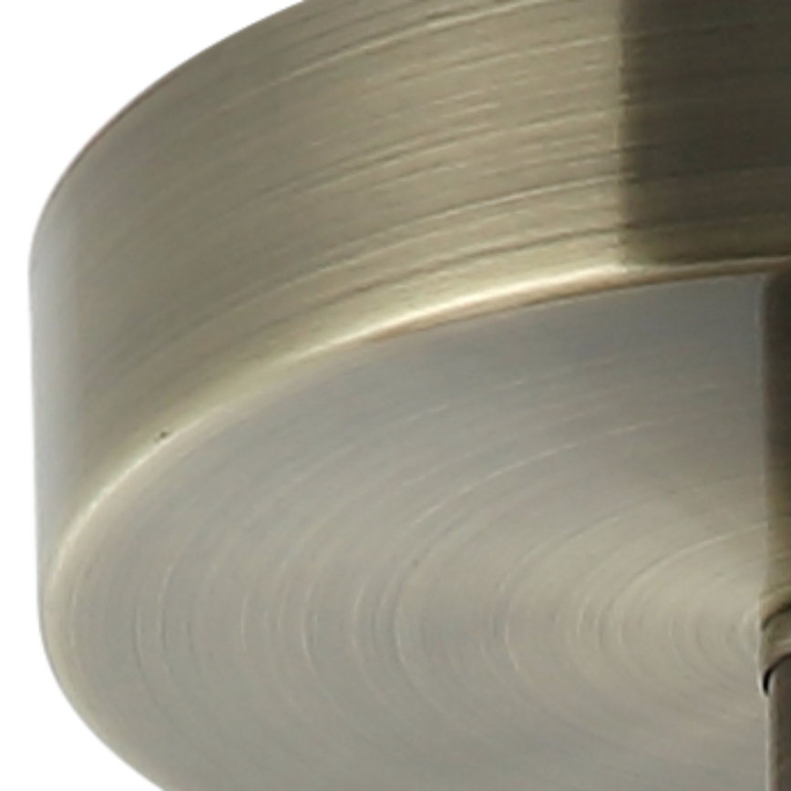 Żyrandol natynkowy DONNA 5xE27/60W/230V patyna