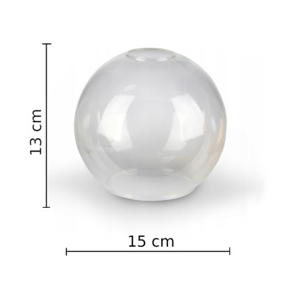 Żyrandol natynkowy EVIE 5xE27/60W/230V antracyt/przezroczysty