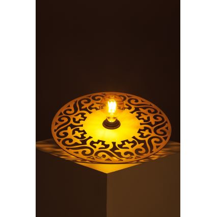 Żyrandol natynkowy FALCO 1xE27/60W/230V śr. 40 cm beżowy