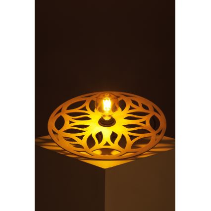 Żyrandol natynkowy FALCO 1xE27/60W/230V śr. 40 cm beżowy