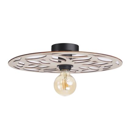 Żyrandol natynkowy FALCO 1xE27/60W/230V śr. 40 cm beżowy
