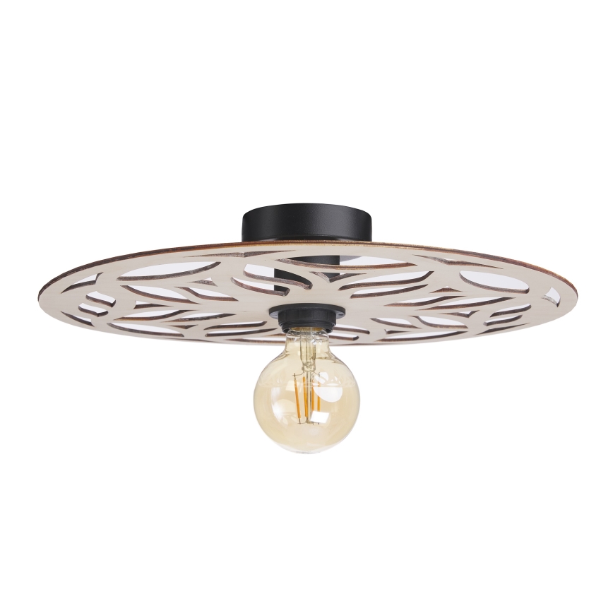 Żyrandol natynkowy FALCO 1xE27/60W/230V śr. 40 cm beżowy