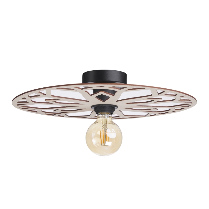 Żyrandol natynkowy FALCO 1xE27/60W/230V śr. 40 cm beżowy