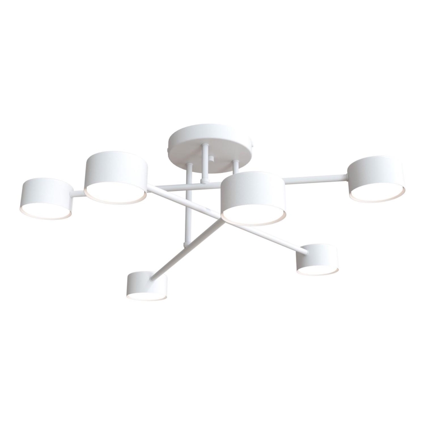 Żyrandol natynkowy HALO 6xGX53/8W/230V biały