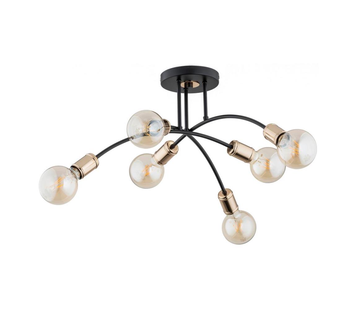 Żyrandol natynkowy LANTI 6xE27/60W/230V