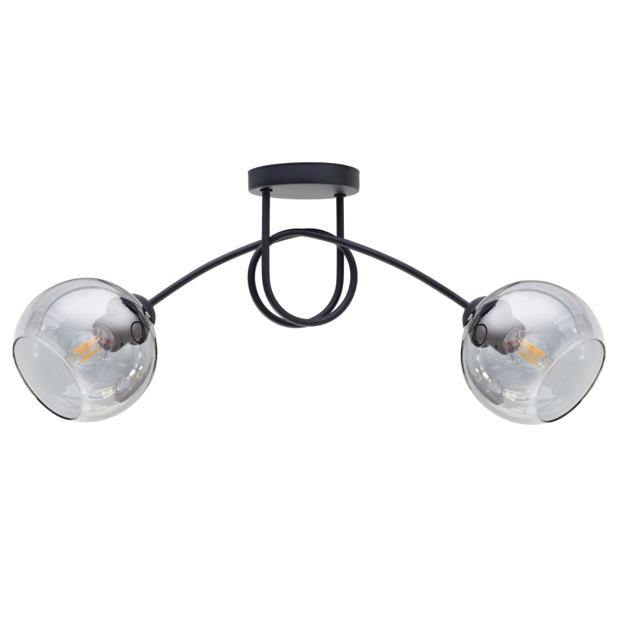 Żyrandol natynkowy LATIL 2xE27/60W/230V