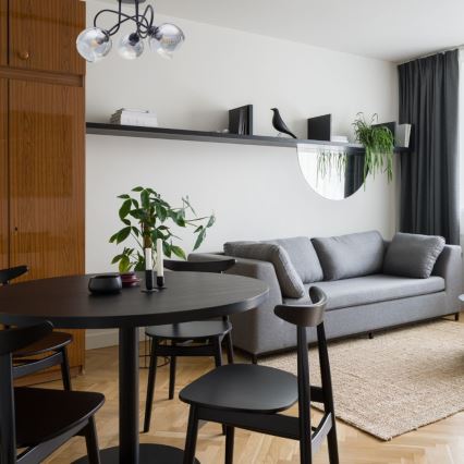 Żyrandol natynkowy LATIL 3xE27/60W/230V