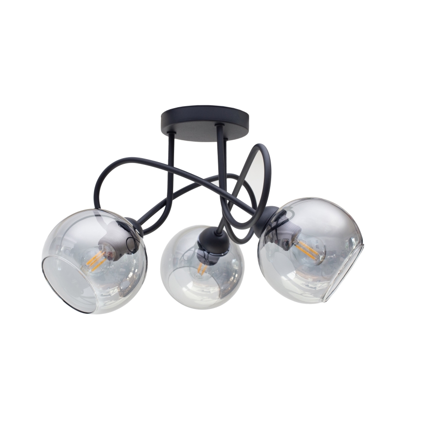 Żyrandol natynkowy LATIL 3xE27/60W/230V