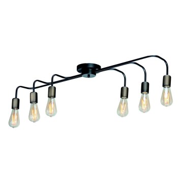 Żyrandol natynkowy LONDON 6xE27/60W/230V