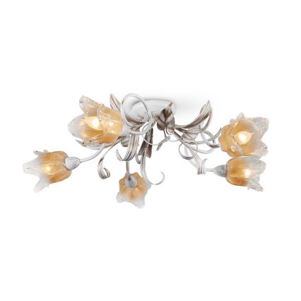 Żyrandol natynkowy LUCIA 5xE14/40W/230V