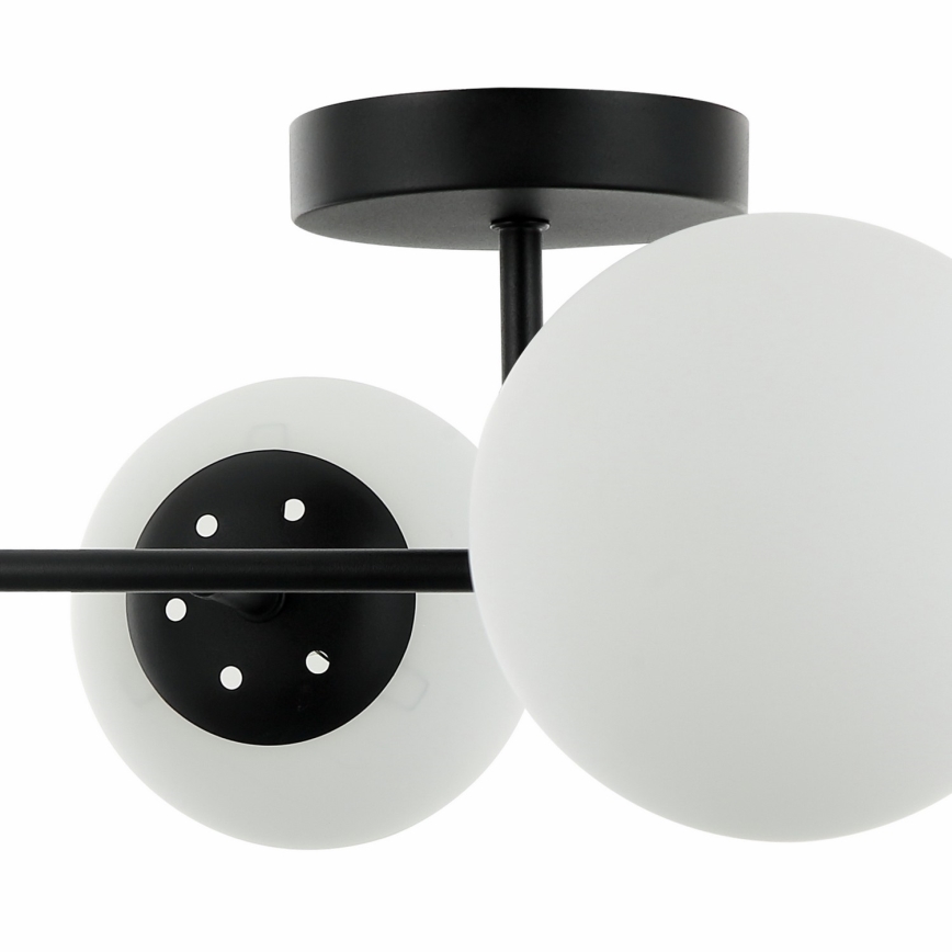 Přisazený lustr MADDIE 4xE14/5W/230V černá