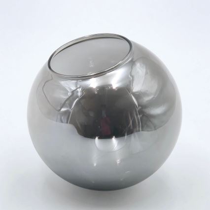 Żyrandol natynkowy MALENA 6xE14/5W/230V matowy chrom/dymny
