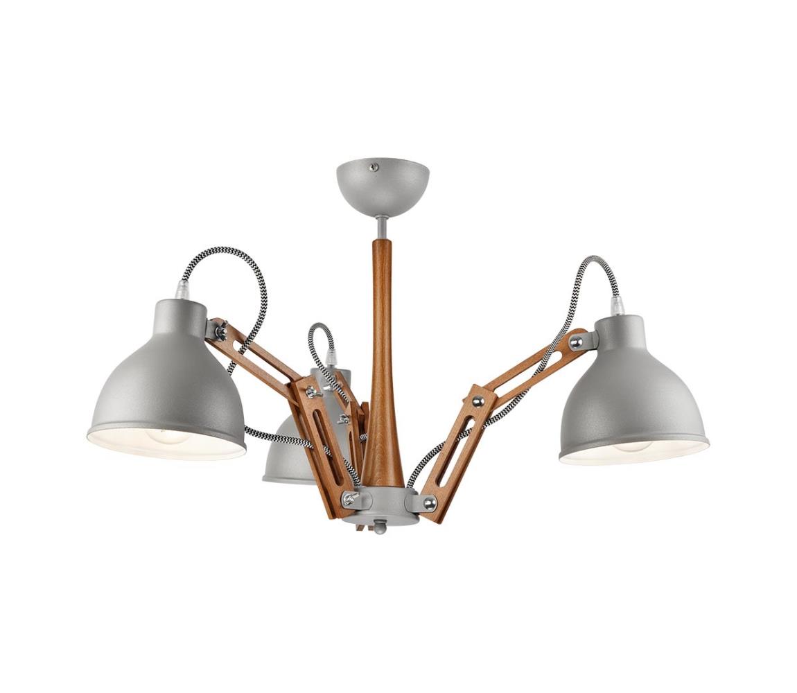 Żyrandol natynkowy MARCELLO 3xE27/60W/230V - certyfikat FSC