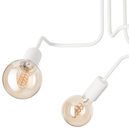 Żyrandol natynkowy MATYLDA 3xE27/60W/230V biały