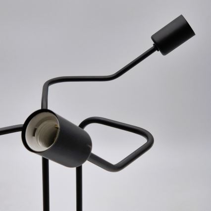 Żyrandol natynkowy MATYLDA 3xE27/60W/230V czarny