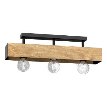 Żyrandol natynkowy MILUZA 3xE27/15W/230V