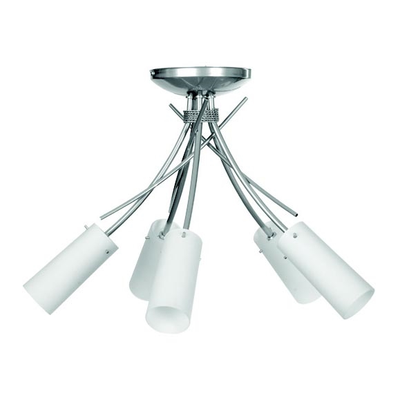 Żyrandol natynkowy OSHINE 5xE14/40W/230V