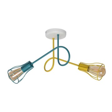 Żyrandol natynkowy OXFORD 2xE27/15W/230V