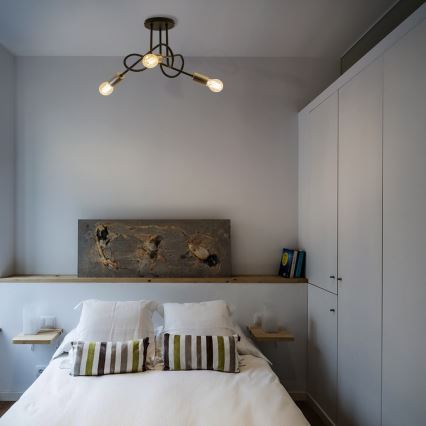 Żyrandol natynkowy OXFORD 3xE27/15W/230V