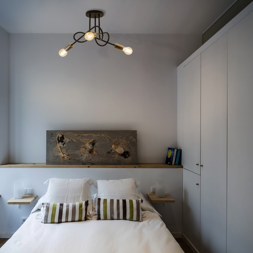 Żyrandol natynkowy OXFORD 3xE27/15W/230V