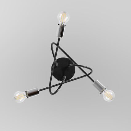 Żyrandol natynkowy OXFORD 3xE27/15W/230V