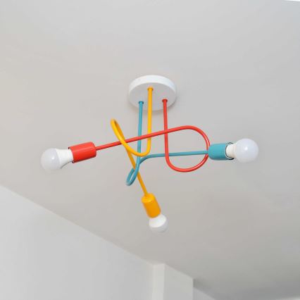 Żyrandol natynkowy OXFORD 3xE27/15W/230V