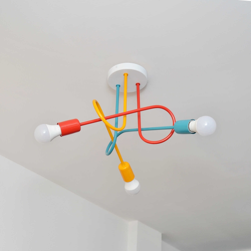 Żyrandol natynkowy OXFORD 3xE27/15W/230V