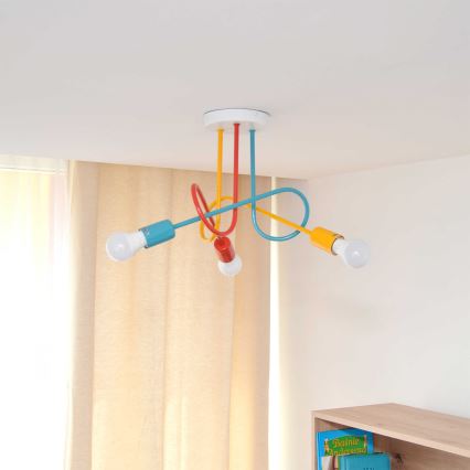 Żyrandol natynkowy OXFORD 3xE27/15W/230V