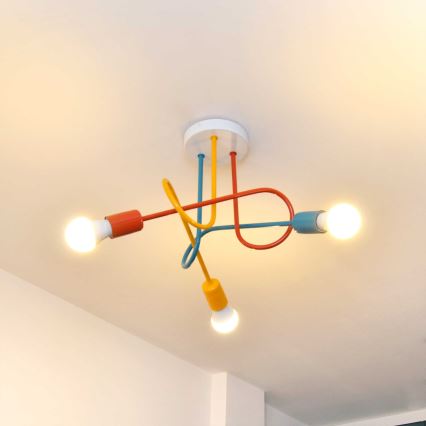 Żyrandol natynkowy OXFORD 3xE27/15W/230V