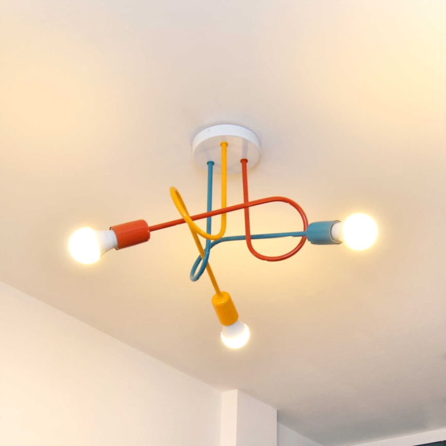 Żyrandol natynkowy OXFORD 3xE27/15W/230V