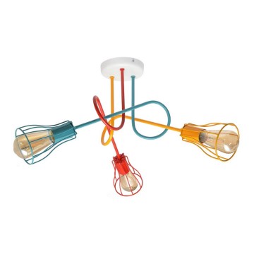 Żyrandol natynkowy OXFORD 3xE27/15W/230V